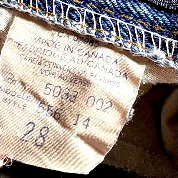 Vintage Bluenotes Women’s  Straight Fit Jeans in Light Blue; Size 28 - Picture 4 of 6